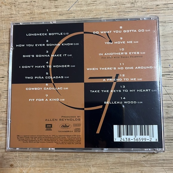 Garth Brooks Sevens CD - Picture 2 of 2